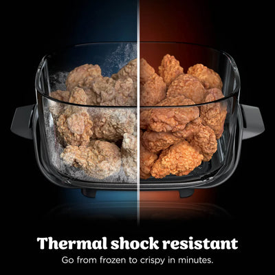 Crispi Pro 6-in-1 Glass Countertop Air Fryer
